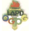 LOS ANGELES POLICE DEPT OGPG TORCH OLYMPIC LAPD PIN